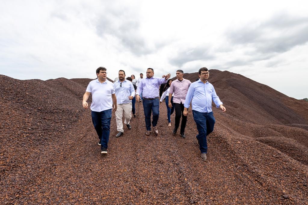 Mineradora visitada por Rafael poderá chegar à produção de 50 milhões de t
