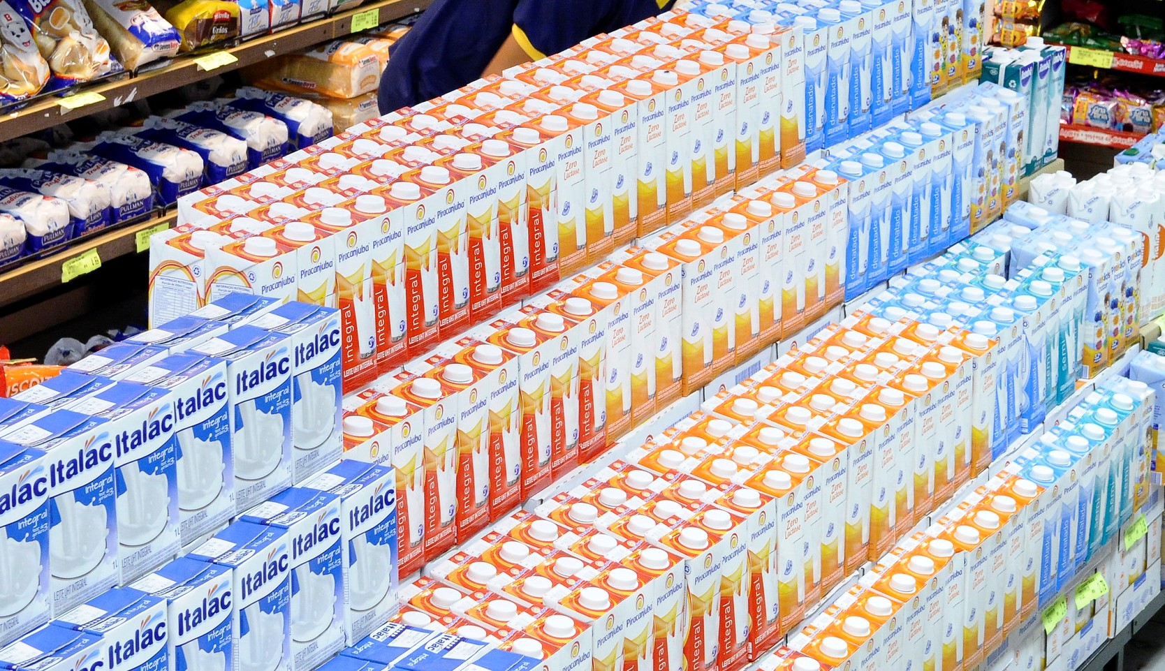 Alta no leite longa vida e medicamentos influenciam prévia da inflação de maio