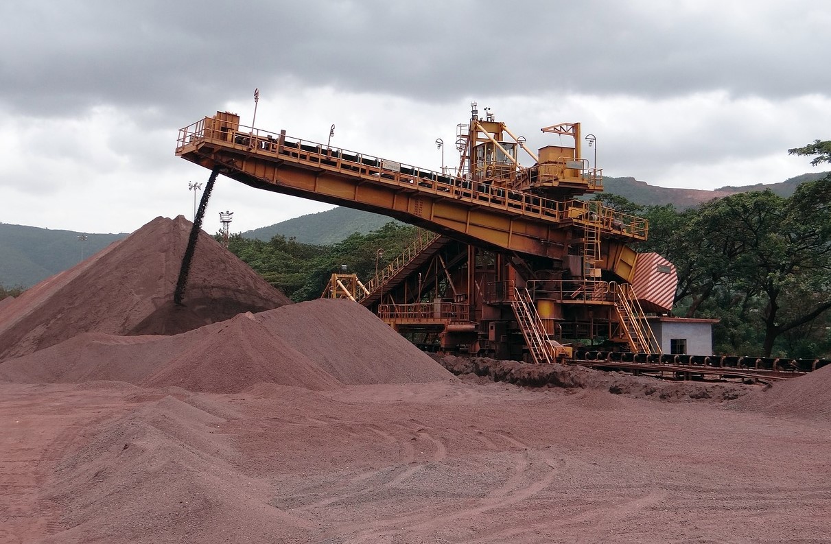 Contratos futuros de minério de ferro sobem diante de preocupações com crescimento industrial da China