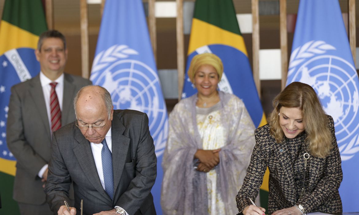 Brasil e ONU assinam novo marco de cooperação em agenda sustentável