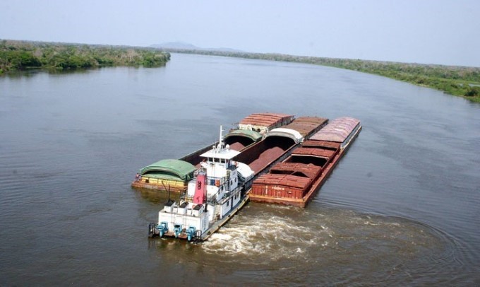 Brasil e outros sócios pedem Argentina para suspender pedágio na hidrovia Paraguai-Paraná