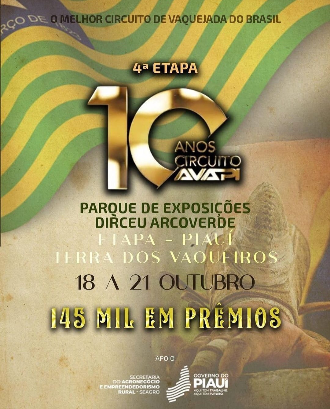 Os Mestres da Locução na IV Etapa do Melhor Circuito de Vaquejada do Brasil 🎤