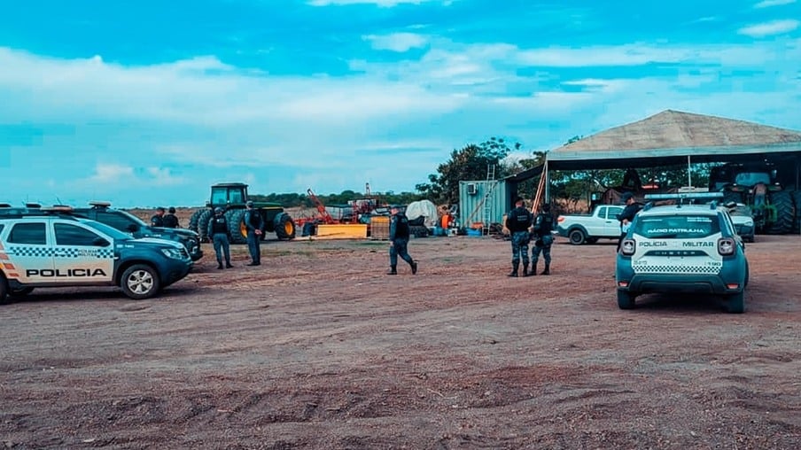 Polícia Militar coloca ordem na terra: invasão é frustrada em Mato Grosso