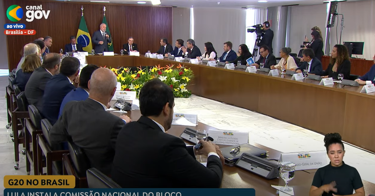 Lula anuncia Comissão Nacional do G20