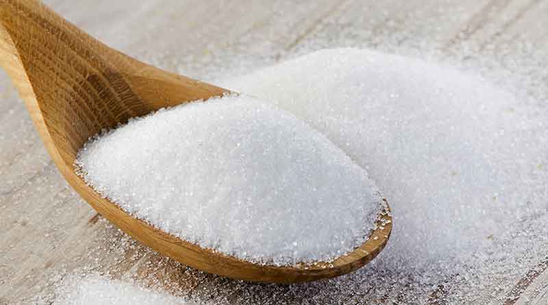 As cotações futuras do açúcar continuam em queda nas bolsas de Nova York e Londres