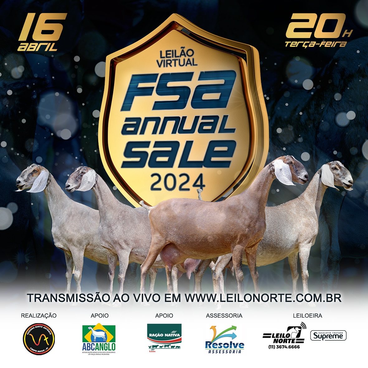 Leilão FSA annual sale  2024