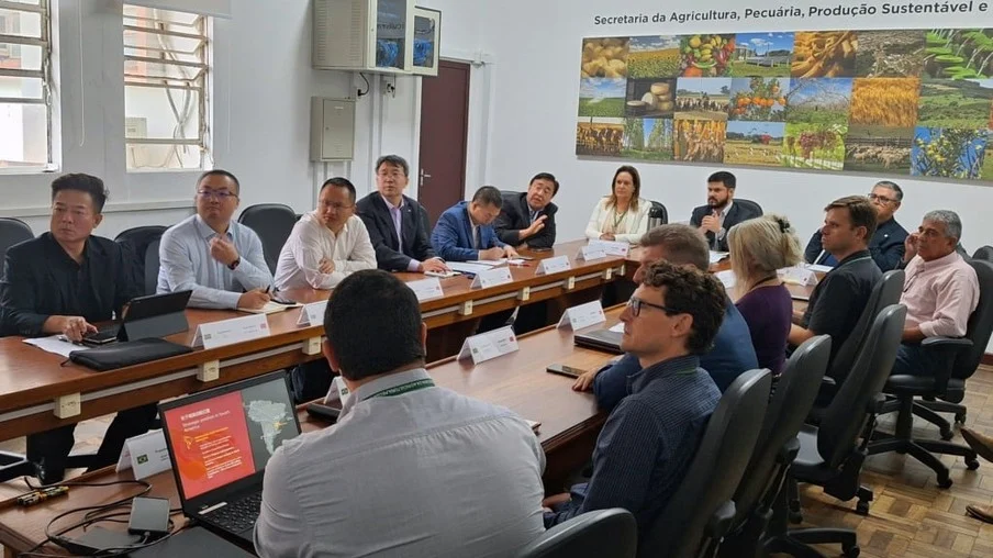 Missão chinesa avalia sistema de defesa sanitária animal no Rio Grande do Sul