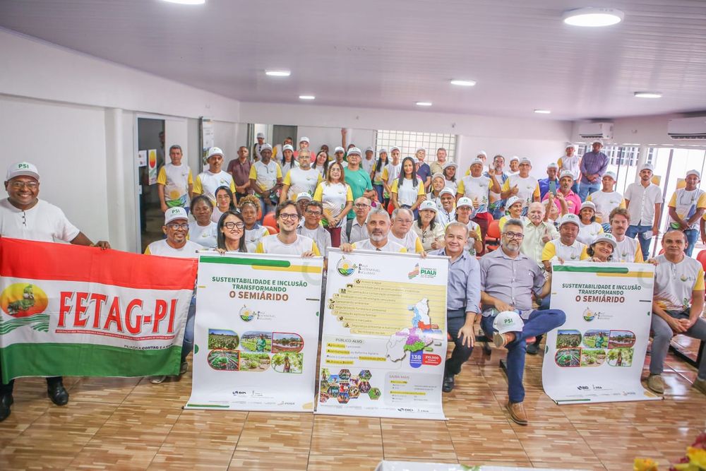 Lançado o Projeto Piauí Sustentável e Inclusivo no território Entre Rios