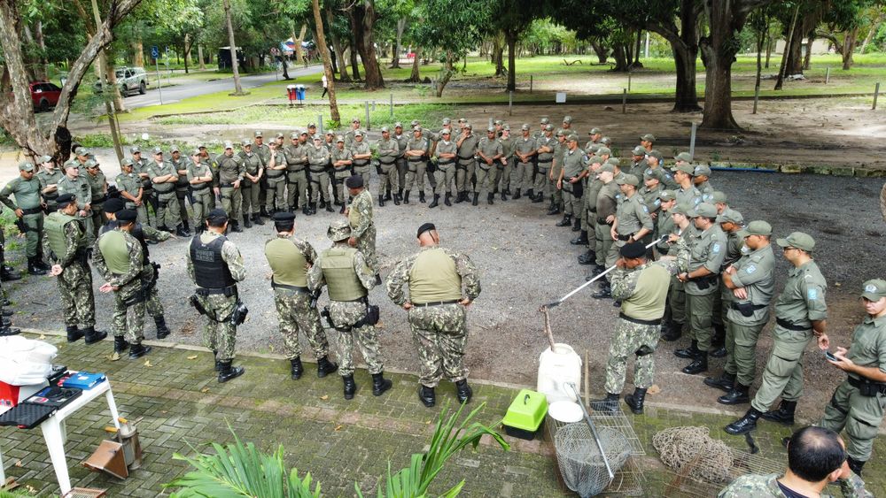 Polícia Militar realiza teste de habilitação para capacitar novos policiais ambientais no Piauí