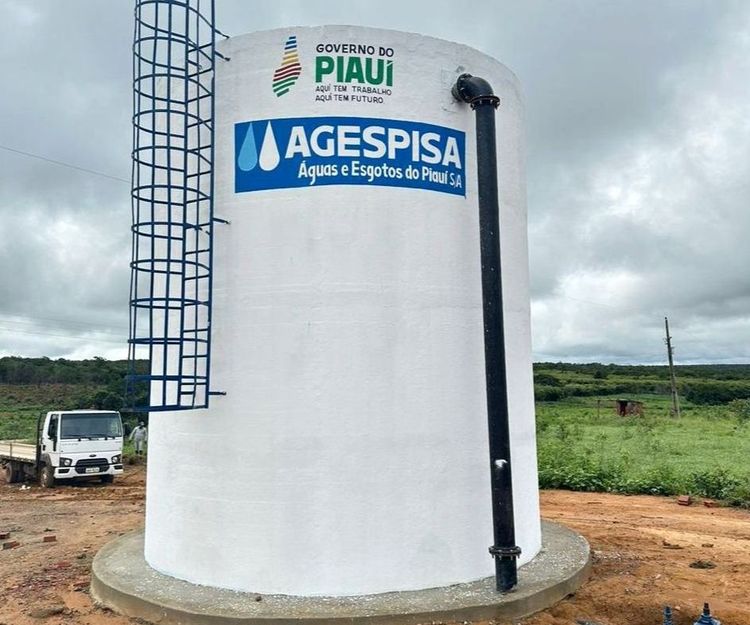 Expansão do sistema de abastecimento de água em Caracol-PI está em faze final