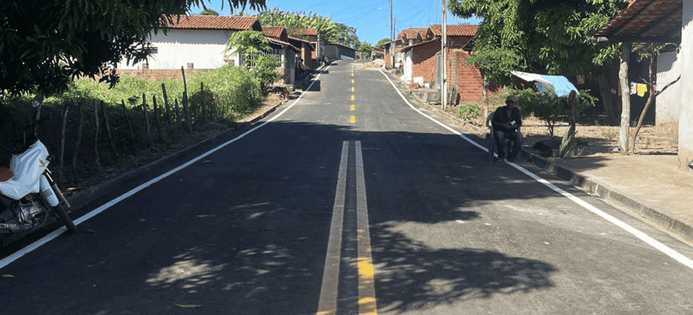 Governo do Estado investiu aproximadamente R$ 2,5 milhões na pavimentação de ruas em Palmeirais