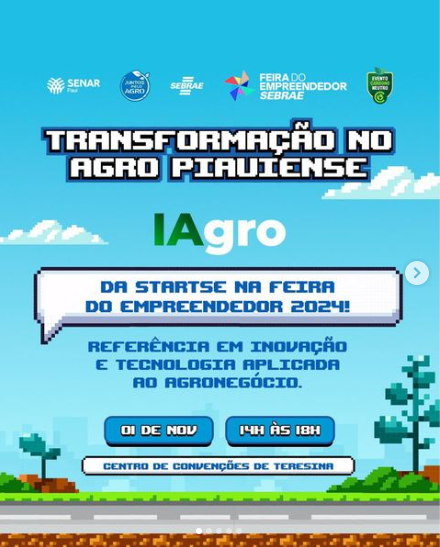 Feira do empreendedor 2024: Inovação e negócios no agronegócio com foco em Inteligência artificial