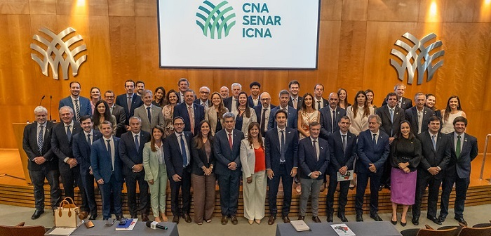 CNA recebe visita de parlamentares e representantes do setor produtivo da Argentina