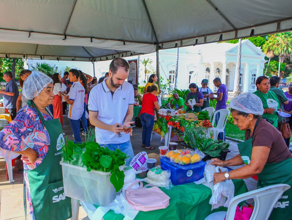 SAF realiza Quitanda da Agricultura Familiar no Palácio de Karnak nesta quinta (31)