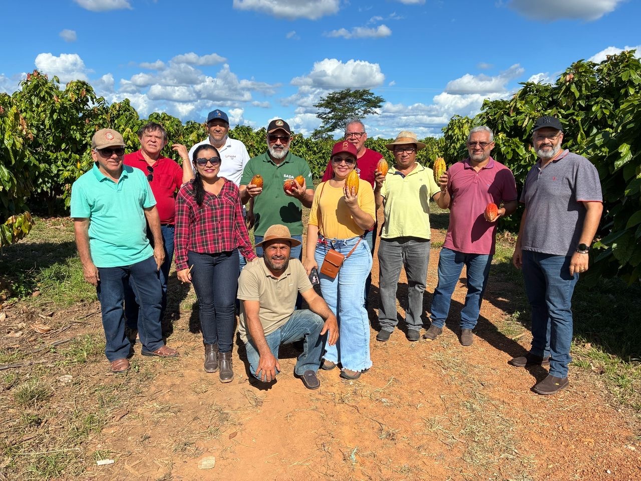 Governo do Piauí realiza missão técnica para conhecer cultivo de cacau a pleno sol