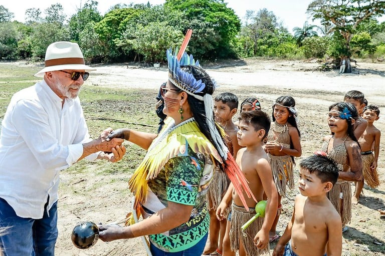 Lula, indígenas, Pará