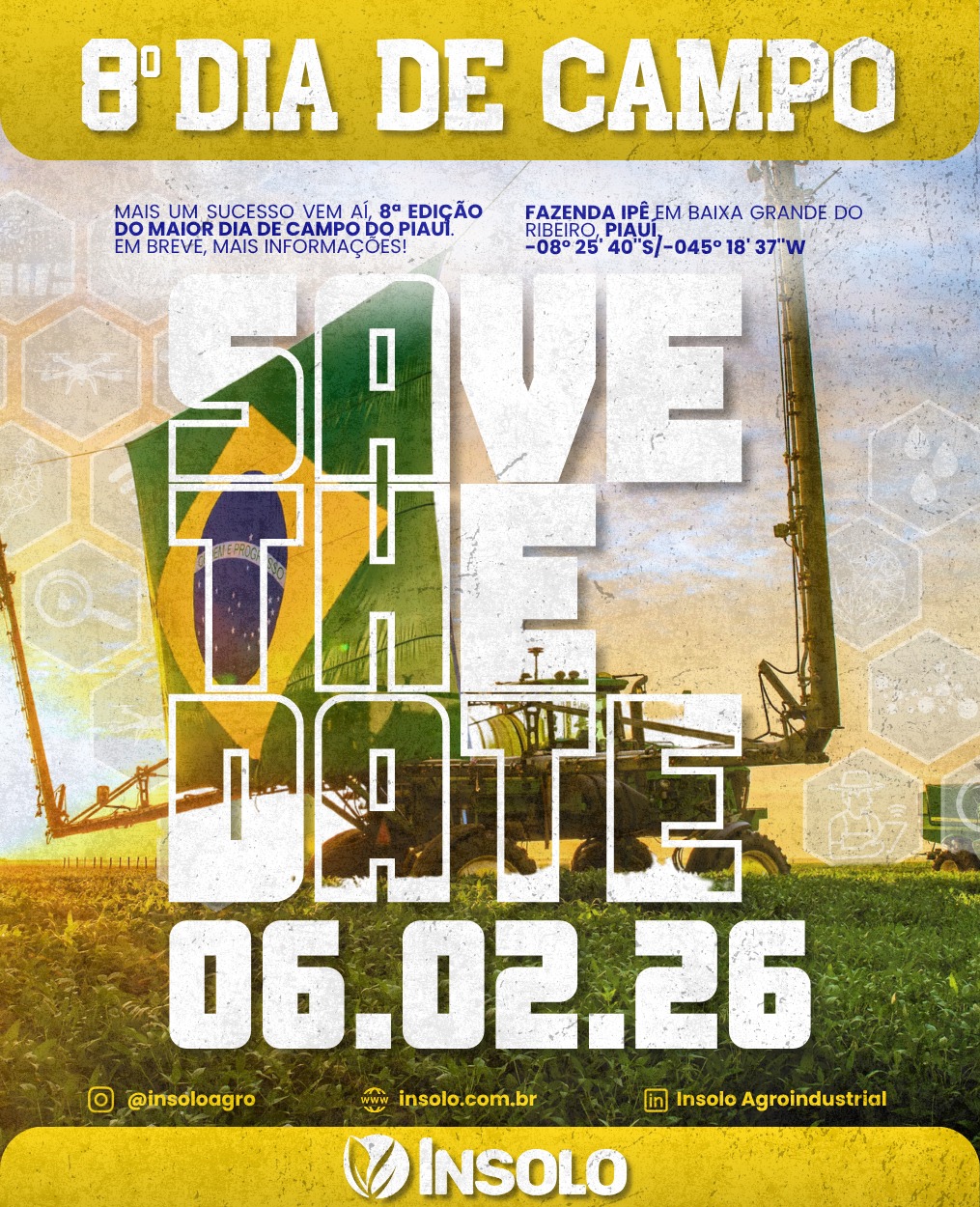 8º Dia de Campo Insolo na Fazenda Ipê