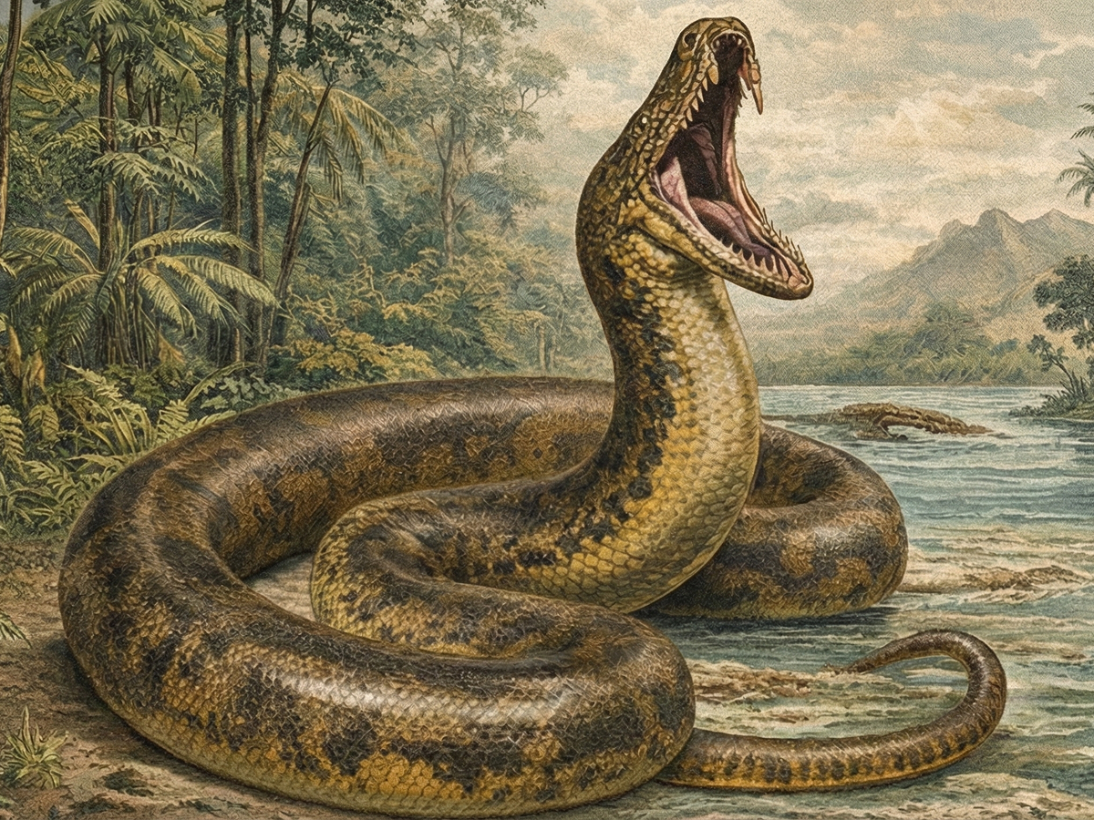 Colossais: Conheça as 5 cobras gigantes que já dominaram a Terra