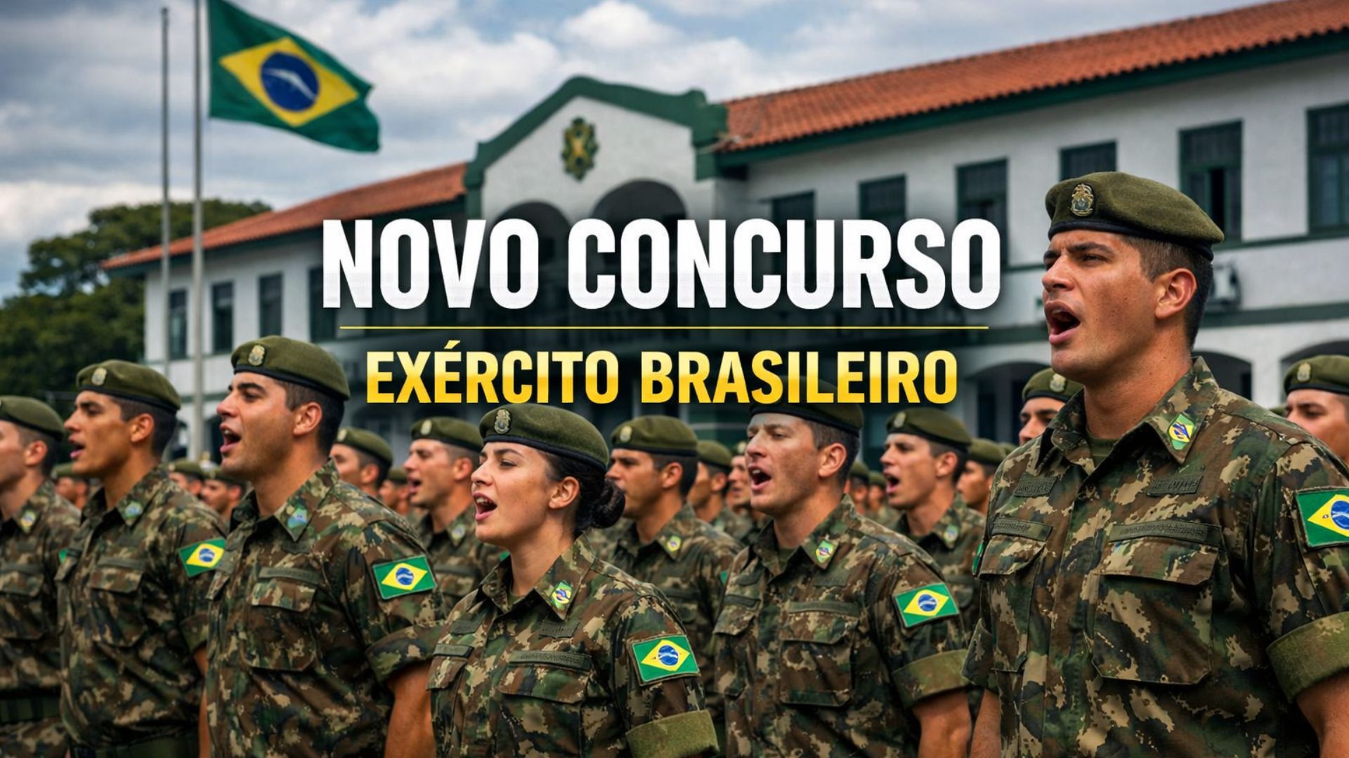 Inscrições abertas para 1.100 vagas de sargentos do Exército, com requisitos, etapas e prazos disponíveis no site oficial - Foto: Click Petróleo e Gás / Reprodução.