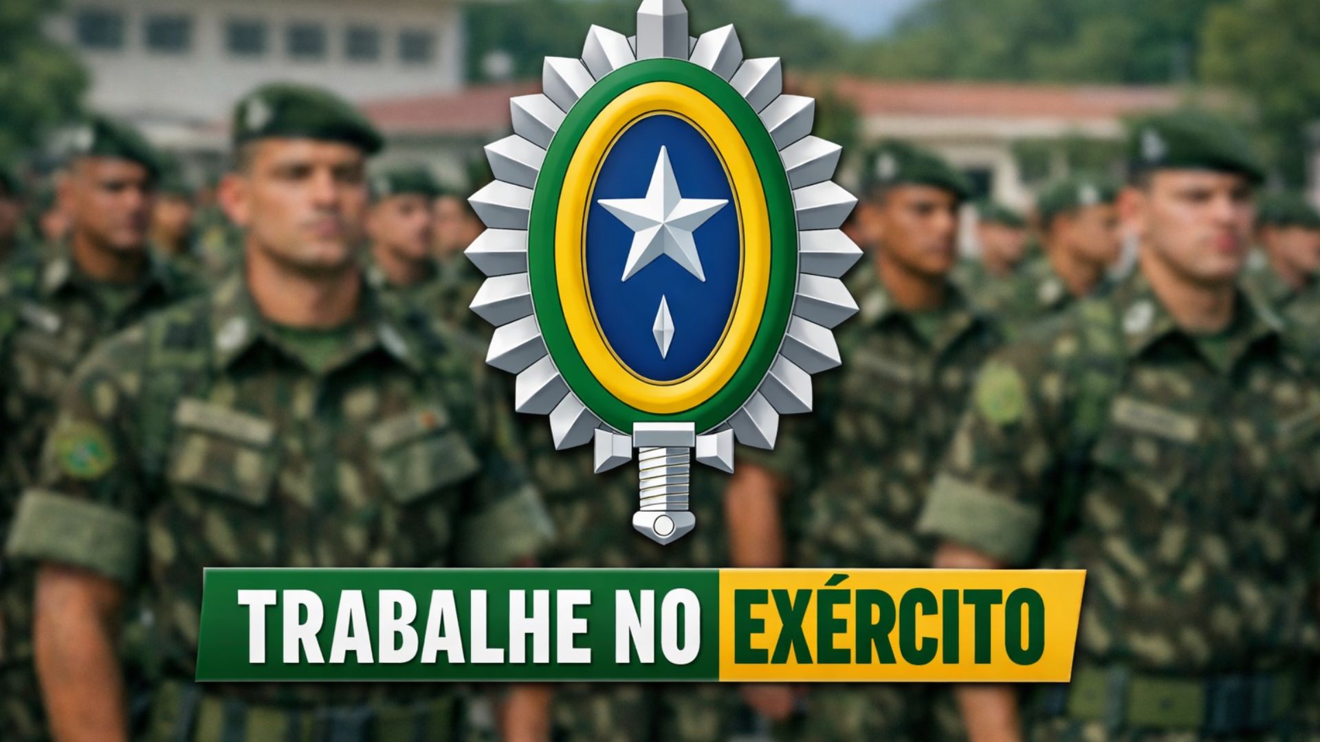 Vagas abertas no Exército Brasileiro para interessados em integrar a instituição