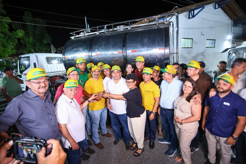 Caminhão tanque também vai ser usado no transporte do leite (Foto: Geirlys Silva / SAF)