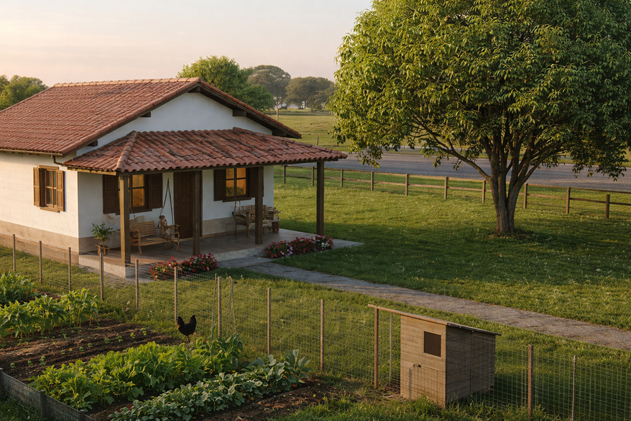 Câmara aprova projeto que transforma chácaras de até 2 mil m² em propriedades rurais oficiais, abrindo portas para captação de crédito