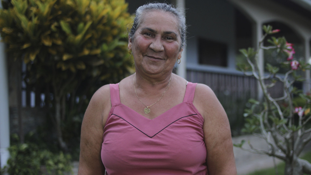 A produtora de palma Benedita Nascimento, de Moju, interior do Pará | Crédito: Leonardo Mendes da Silva / Abrapalma